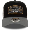 gorra-trucker-sort-og-gra-a-frame-patch-new-york-racing-fra-new-era