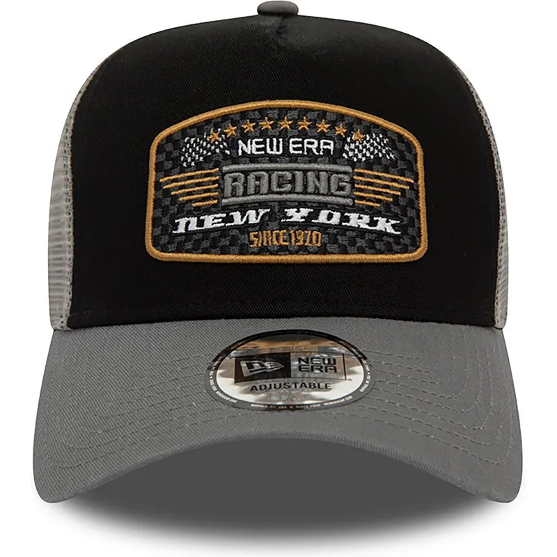 kasketter-buet-sort-snapback-a-frame-af-new-era