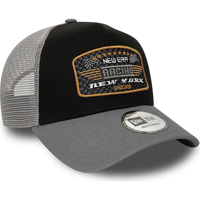 kasketter-buet-sort-snapback-a-frame-af-new-era