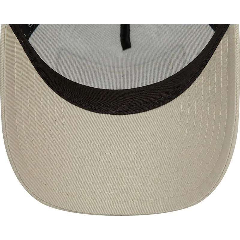 kasketter-buet-brun-snapback-a-frame-af-new-era