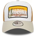 kasketter-buet-brun-snapback-a-frame-af-new-era