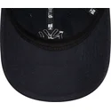 marinebla-justerbar-buet-kasket-med-brunt-logo-9twenty-boucle-af-new-york-yankees-mlb-fra-new-era