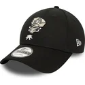 justerbar-sort-buet-kasket-9forty-minor-league-af-lansing-lugnuts-milb-fra-new-era
