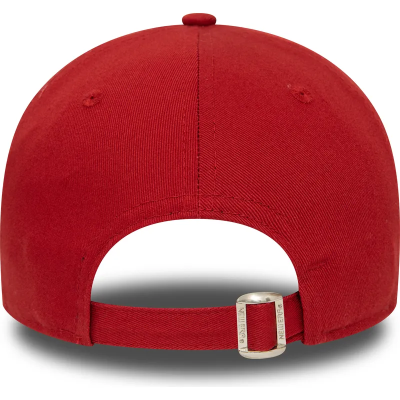 kasketter-buet-rod-justerbar-rem-9forty-minor-league-fra-modesto-nuts-milb-af-new-era