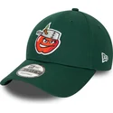 gron-justerbar-9forty-bojet-kasket-fort-wayne-tincaps-milb-fra-new-era