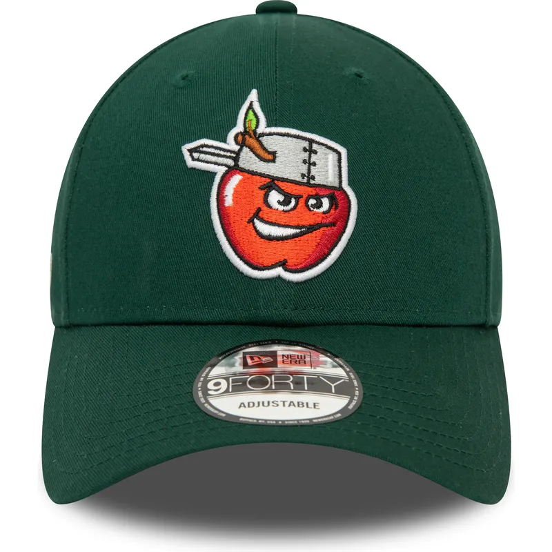 kasketter-buet-gron-justerbar-rem-9forty-minor-league-fra-fort-wayne-tincaps-milb-af-new-era