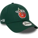 gron-justerbar-9forty-bojet-kasket-fort-wayne-tincaps-milb-fra-new-era