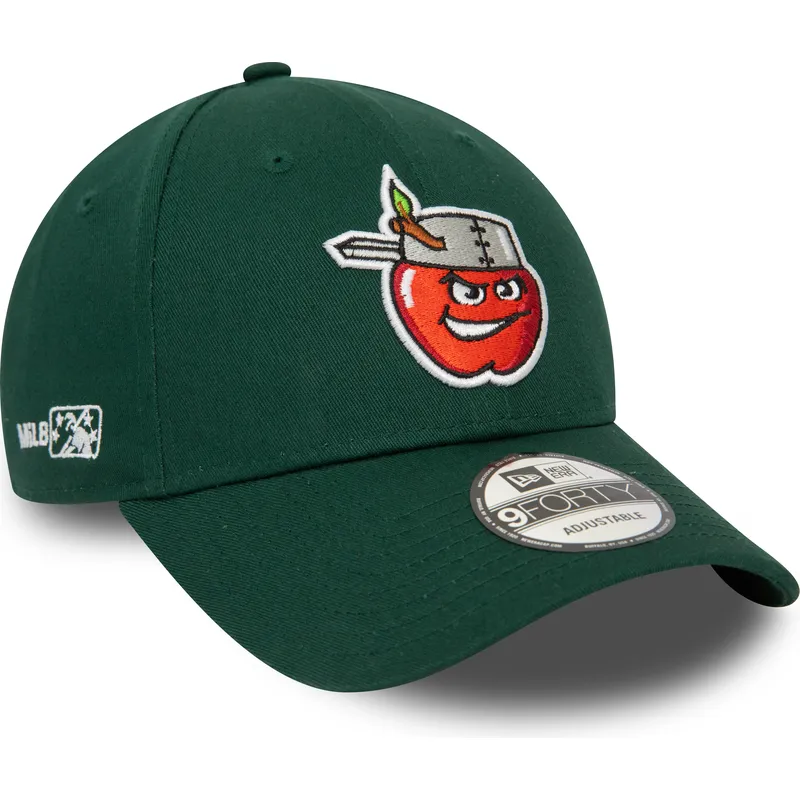 kasketter-buet-gron-justerbar-rem-9forty-minor-league-fra-fort-wayne-tincaps-milb-af-new-era