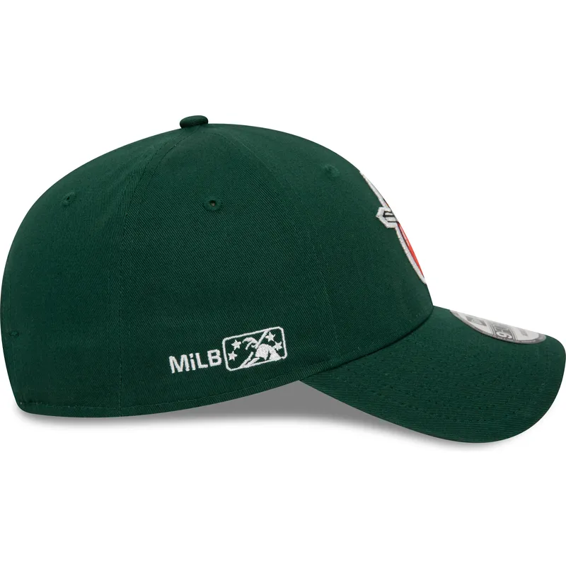 kasketter-buet-gron-justerbar-rem-9forty-minor-league-fra-fort-wayne-tincaps-milb-af-new-era