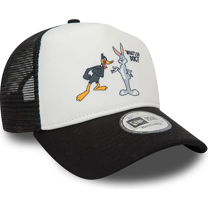 kasketter-buet-sort-snapback-a-frame-character-fra-bugs-bunny-y-pato-lucas-looney-tunes-af-new-era