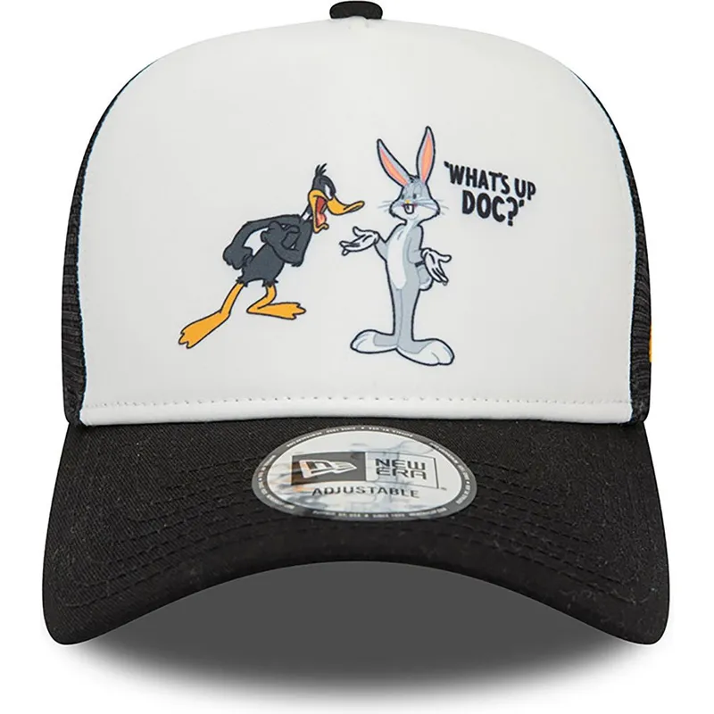 kasketter-buet-sort-snapback-a-frame-character-fra-bugs-bunny-y-pato-lucas-looney-tunes-af-new-era