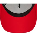hvid-og-rod-trucker-cap-a-frame-character-med-daffy-and-og-grisling-looney-tunes-fra-new-era