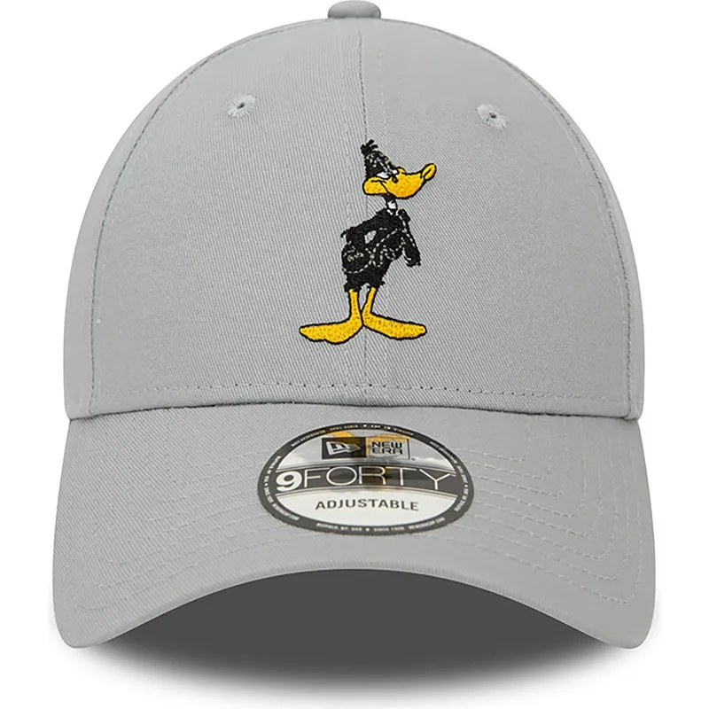 kasketter-buet-gra-justerbar-rem-9forty-character-fra-pato-lucas-looney-tunes-af-new-era