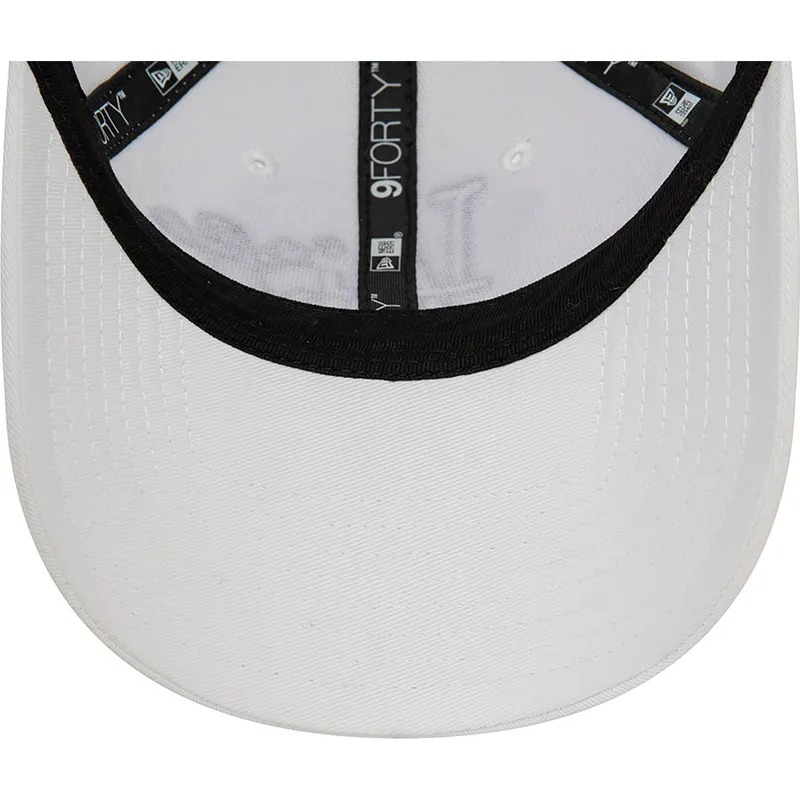 hvid-justerbar-buet-kasket-9forty-food-character-fra-los-angeles-dodgers-mlb-fra-new-era