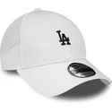 hvid-justerbar-9forty-home-field-trucker-kasket-fra-los-angeles-dodgers-mlb-fra-new-era
