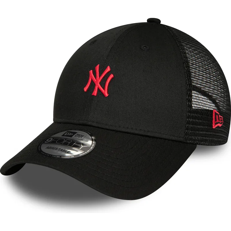 kasketter-buet-sort-justerbar-rem-9forty-home-field-fra-new-york-yankees-mlb-af-new-era