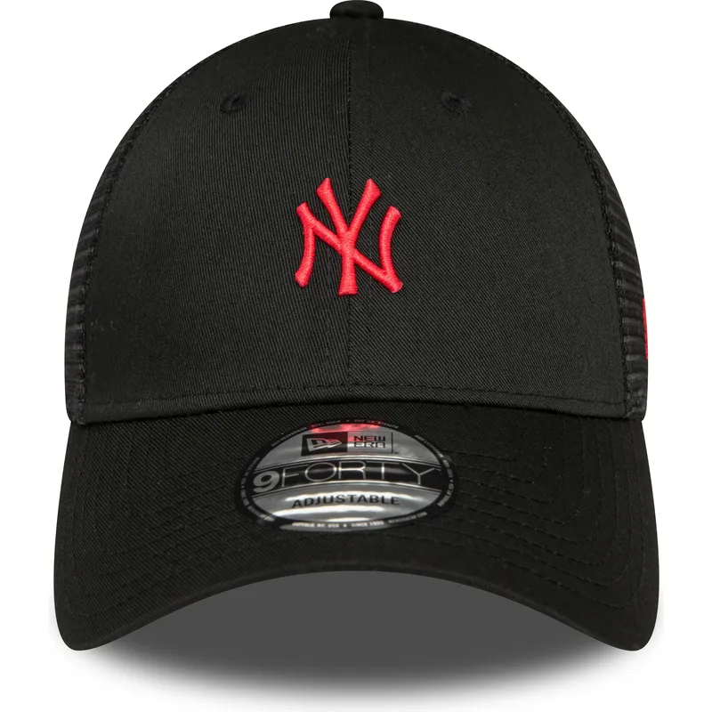 kasketter-buet-sort-justerbar-rem-9forty-home-field-fra-new-york-yankees-mlb-af-new-era