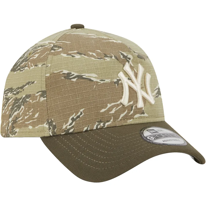 buet-kasket-camouflage-snapback-9forty-a-frame-two-tone-tiger-fra-new-york-yankees-mlb-fra-new-era