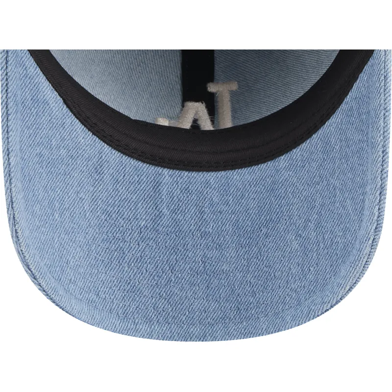 kasketter-buet-bla-justerbar-rem-9twenty-washed-denim-fra-los-angeles-dodgers-mlb-af-new-era