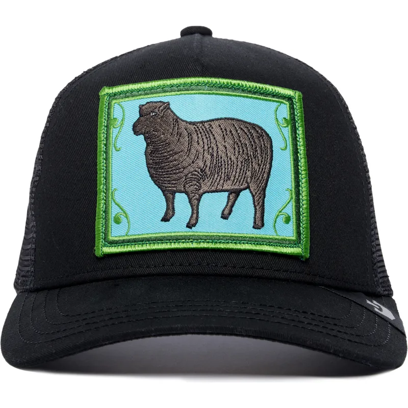 kasketter-buet-sort-snapback-the-farm-af-goorin-bros