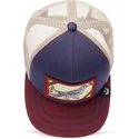 goorin-bros-ye-olde-birdie-the-farm-retro-classic-marinebla-beige-og-rod-fugle-truckerkasket