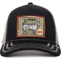 sort-og-beige-trucker-kasket-med-ged-ye-olde-cobra-goat-the-farm-retro-classic-fra-goorin-bros