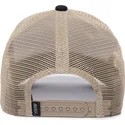sort-og-beige-trucker-kasket-med-ged-ye-olde-cobra-goat-the-farm-retro-classic-fra-goorin-bros