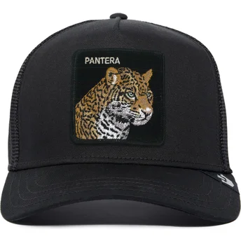 Goorin Bros. The Farm Premium sort leopard panter trucker kasket