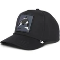 sort-buet-snapback-kasket-orca-killer-whale-100-the-farm-all-over-canvas-fra-goorin-bros