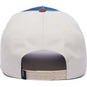 bla-hvid-og-brun-kurvet-snapback-kasket-med-bulldog-tough-bully-100-the-farm-all-over-canvas-fra-goorin-bros