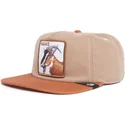 brun-fladskygget-snapback-kasket-goat-alpine-base-the-farm-flats-fra-goorin-bros