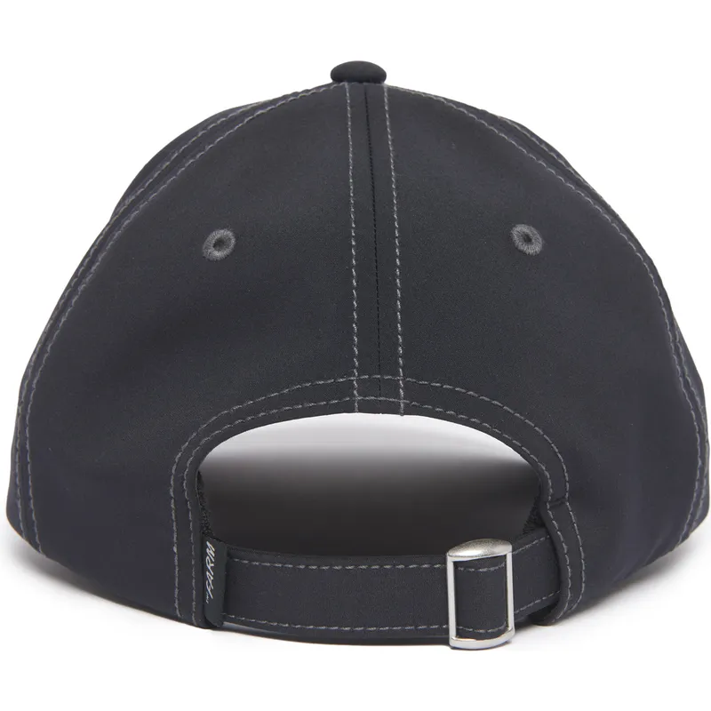 sort-justerbar-curved-cap-med-sommerfugl-long-live-the-queen-the-farm-lady-balls-fra-goorin-bros