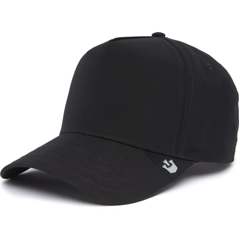 kasketter-buet-sort-snapback-the-farm-af-goorin-bros