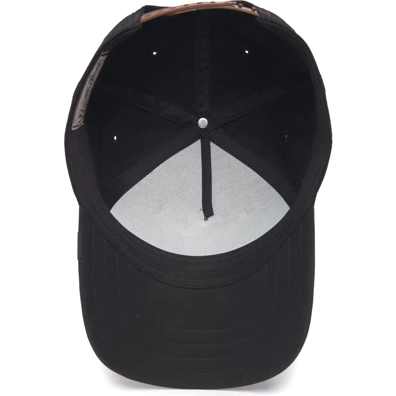 kasketter-buet-sort-snapback-the-farm-af-goorin-bros