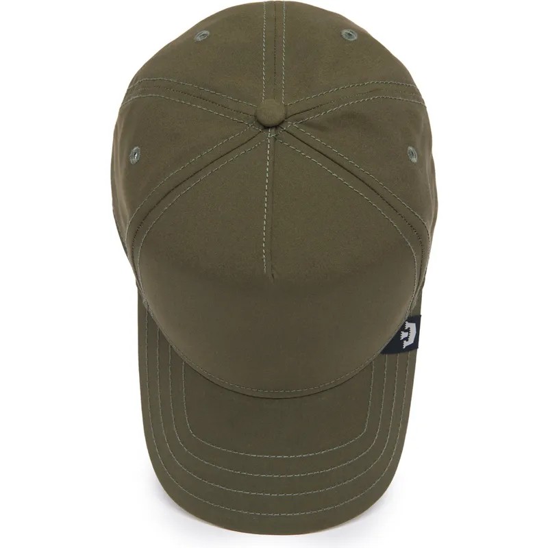 gron-snapback-kasket-med-buet-skygge-the-farm-nude-fra-goorin-bros