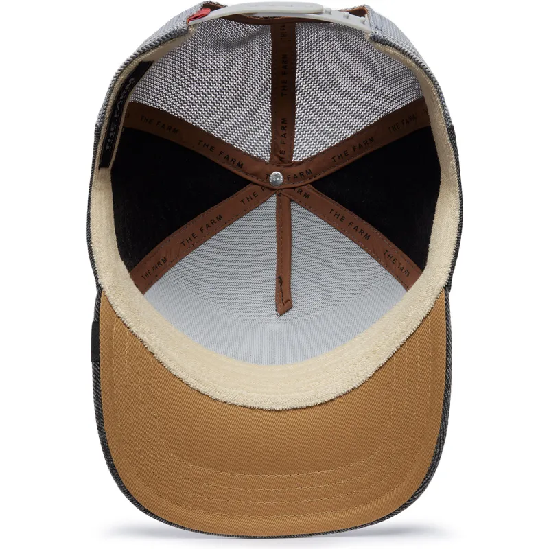 kasketter-buet-gra-snapback-the-farm-af-goorin-bros kasketter-buet-gra-snapback-the-farm-af-goorin-bros