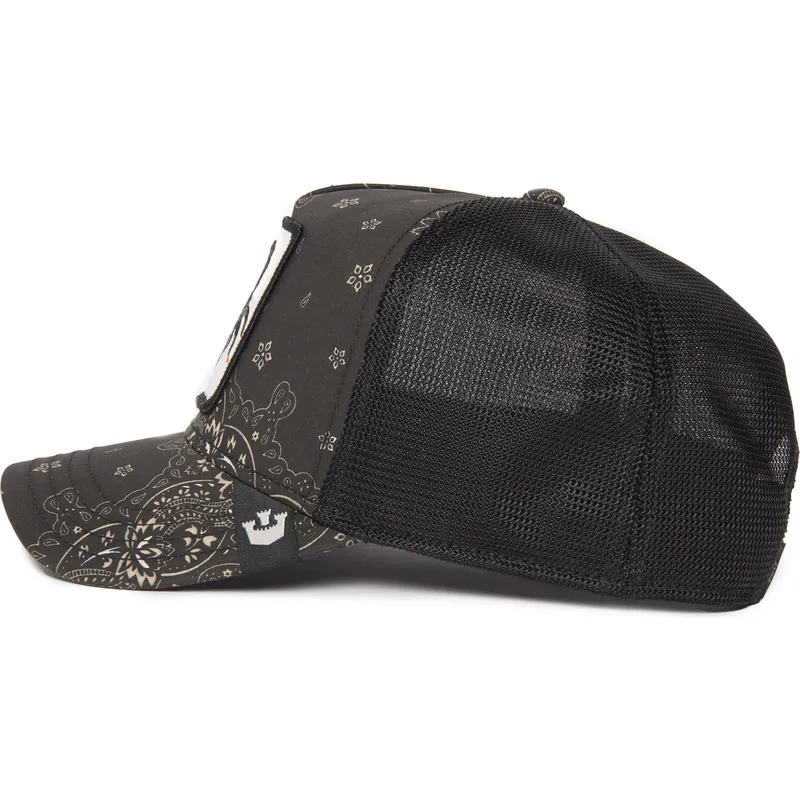 trucker-kasket-sort-skorpion-deadly-diamonds-and-pearls-the-farm-paisley-fra-goorin-bros