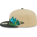 kasketter-flad-brun-tilpasset-59fifty-team-landscape-fra-new-york-yankees-mlb-af-new-era