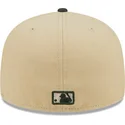 kasketter-flad-brun-tilpasset-59fifty-team-landscape-fra-new-york-yankees-mlb-af-new-era