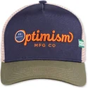 trucker-kasket-marinebla-og-gron-optimism-co-hft-fra-coastal