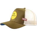 gron-og-hvid-trucker-kasket-surf-smile-hft-fra-coastal