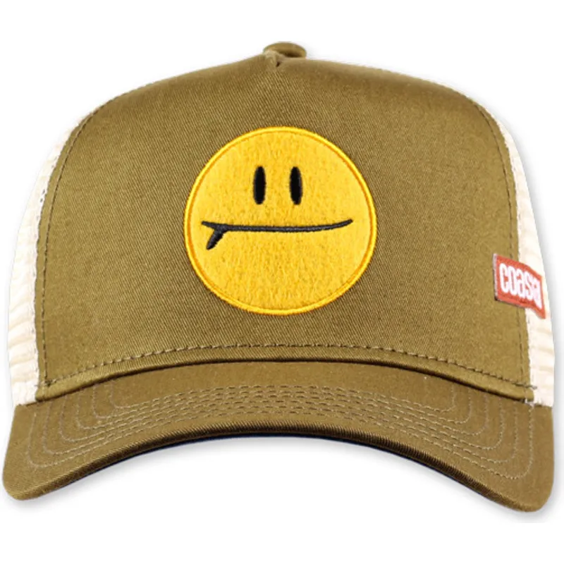 gron-og-hvid-trucker-kasket-gron-surf-smile-hft-fra-coastal