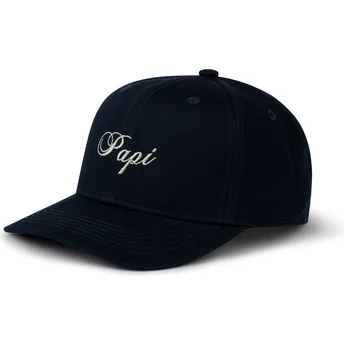 Marineblå buet snapback-kasket Papi fra Pica Pica