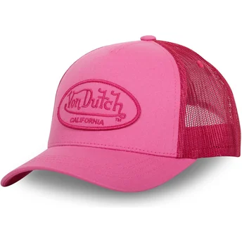 lyserod-trucker-kasket-lof-cb-a6-fra-von-dutch