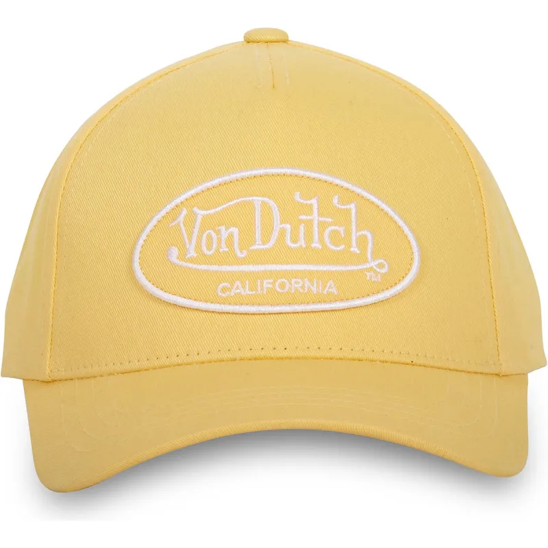 gul-justerbar-curved-cap-lof-cb-c6-fra-von-dutch
