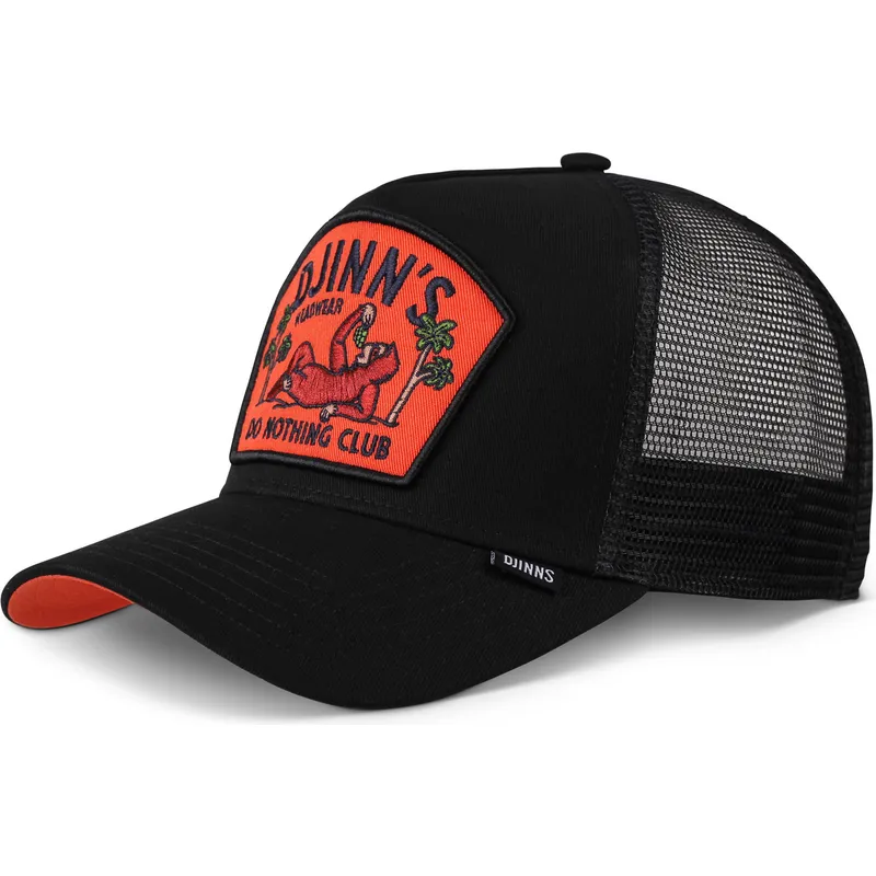 kasketter-buet-sort-snapback-af-djinns kasketter-buet-sort-snapback-af-djinns