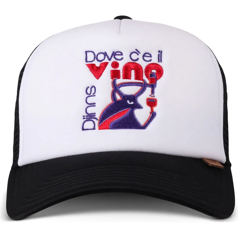 djinns-hft-food-vino-sort-og-hvid-trucker-kasket