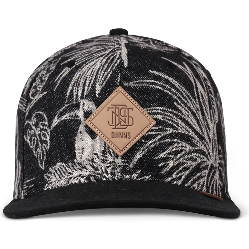kasketter-buet-sort-snapback-af-djinns kasketter-buet-sort-snapback-af-djinns