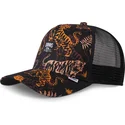 sort-trucker-kasket-med-tiger-hft-aloha-fra-djinns