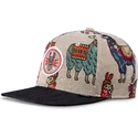 djinns-lama-linen-gra-og-sort-snapback-flad-kasket